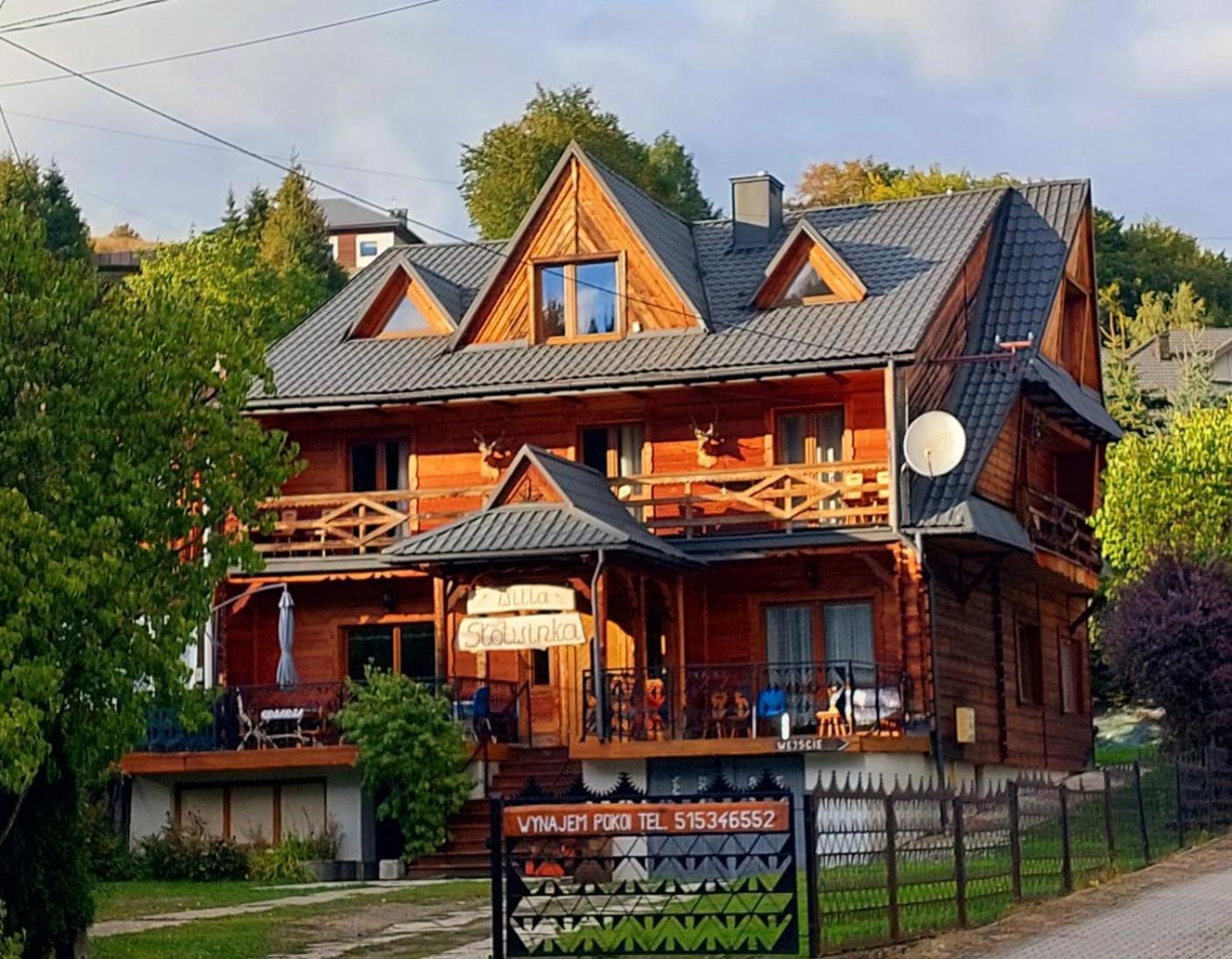 Willa Slotwinka Krynica Zdroj Bagian luar foto
